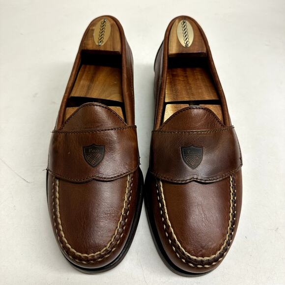 NWOT Rancourt & Co. x Polo Ralph Lauren Weltline Penny Loafer Made in USA 7.5 B main image 11